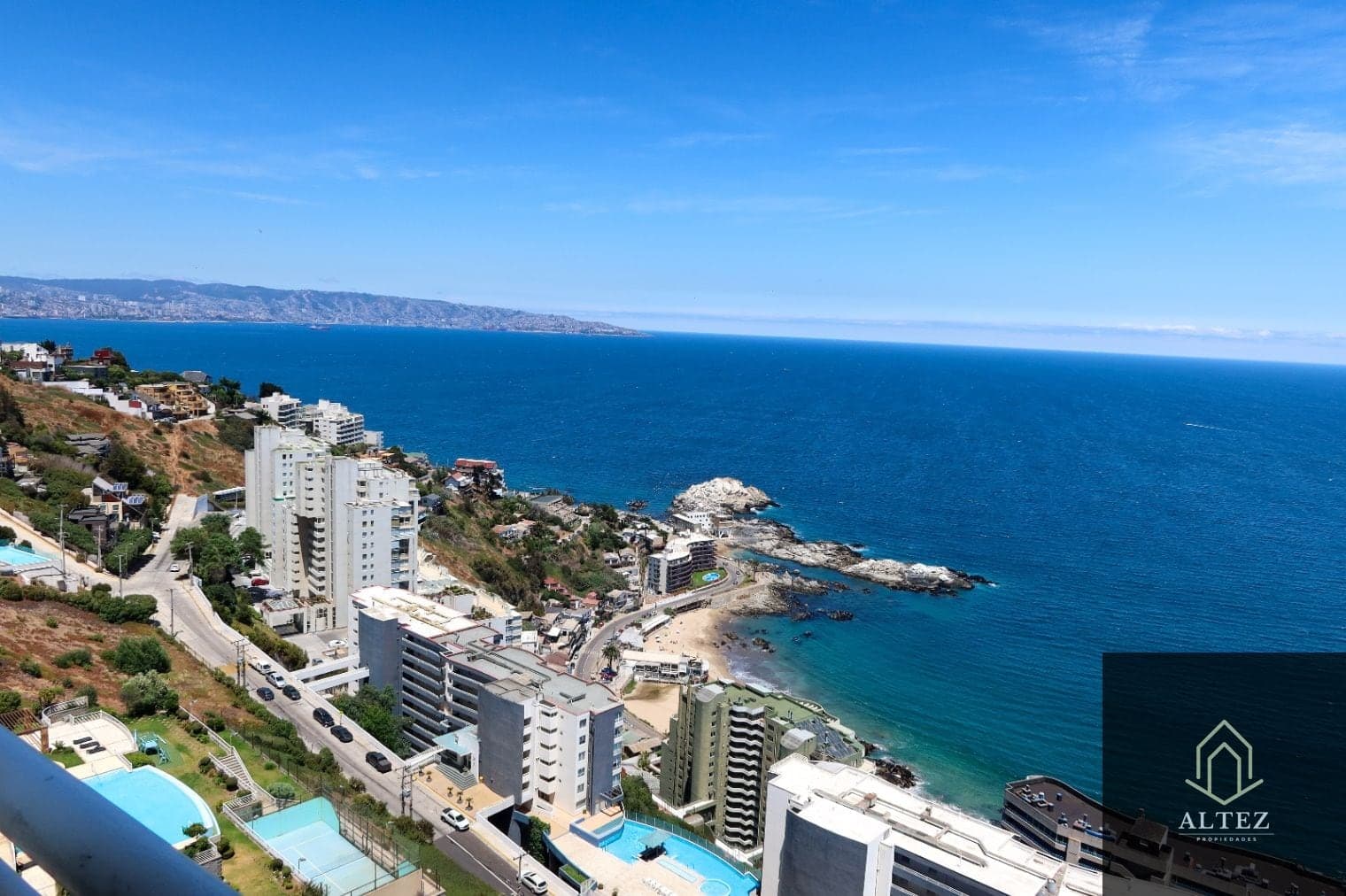 Departamento en venta c/ estacionamiento en Montemar